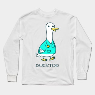 doctor duck Long Sleeve T-Shirt